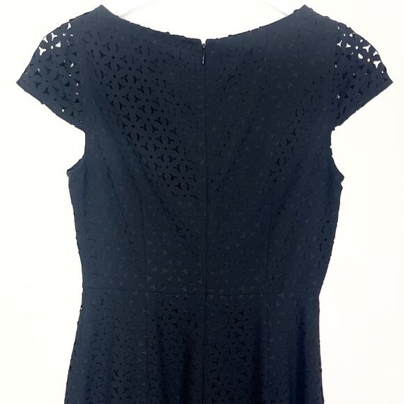 J. Crew Laser-Cut Cap-Sleeve Dress - Picture 7 of 9